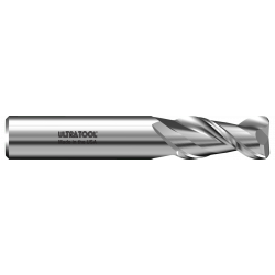 330ALR 3.0mm Ø 6mm x 38mm x 3.0mm 2 Flute 0.5mm Radius Single End Specialty Carbide End Mill for Aluminum