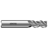 333ALR 6.0mm Ø 50mm x 100mm x 6.0mm 3 Flute 0.5mm Radius Single End Specialty Carbide End Mill for Aluminum