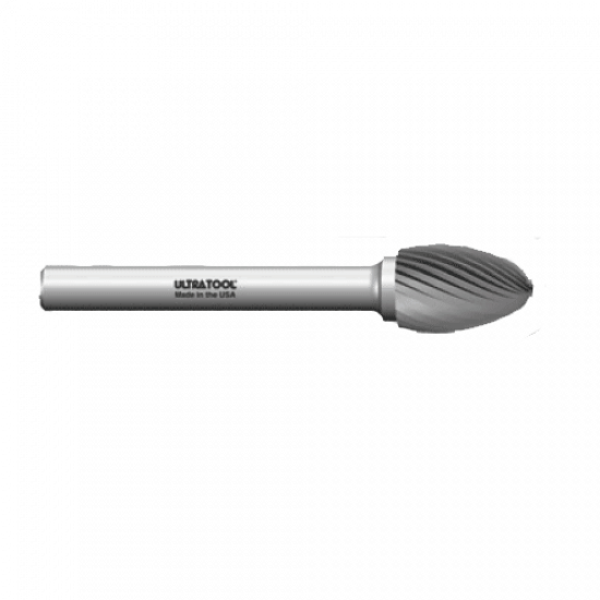 MSE-3 Cut # 4 Egg Shape Carbide Burr