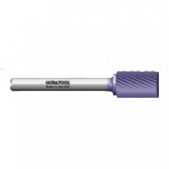 MSA-51 Cut # 1 Cylindrical Shape Carbide Burr TiAlN