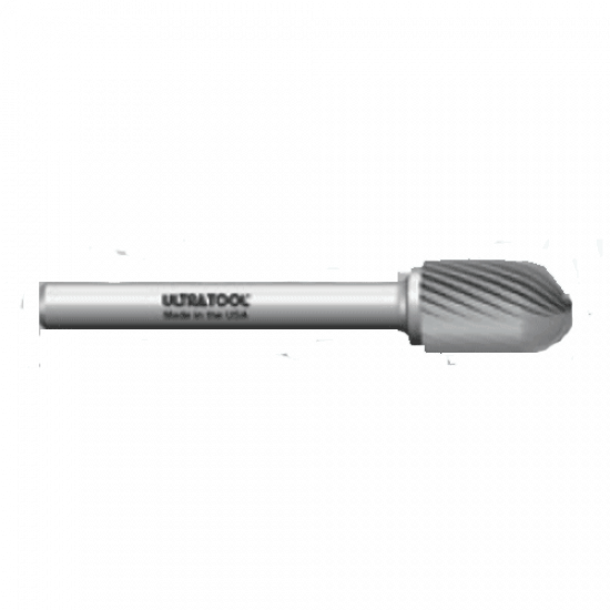 MSC-51 Cut # 1 Cylindrical Ball Nose Shape Carbide Burr