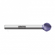 MSD-51 Cut # 1 Ball Shape Carbide Burr TiAlN