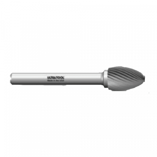 MSE-51 Cut # 1 Egg Shape Carbide Burr